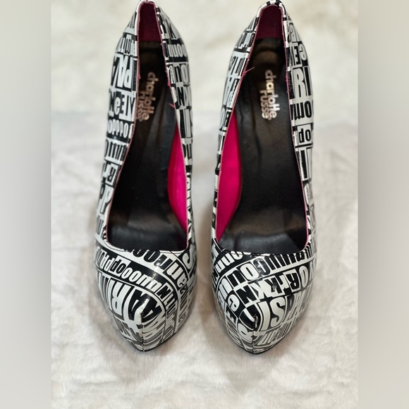 5 inch heels 👠 stilletos New York Paris HOT point toe Punk 💋Pin Up - Picture 2 of 7